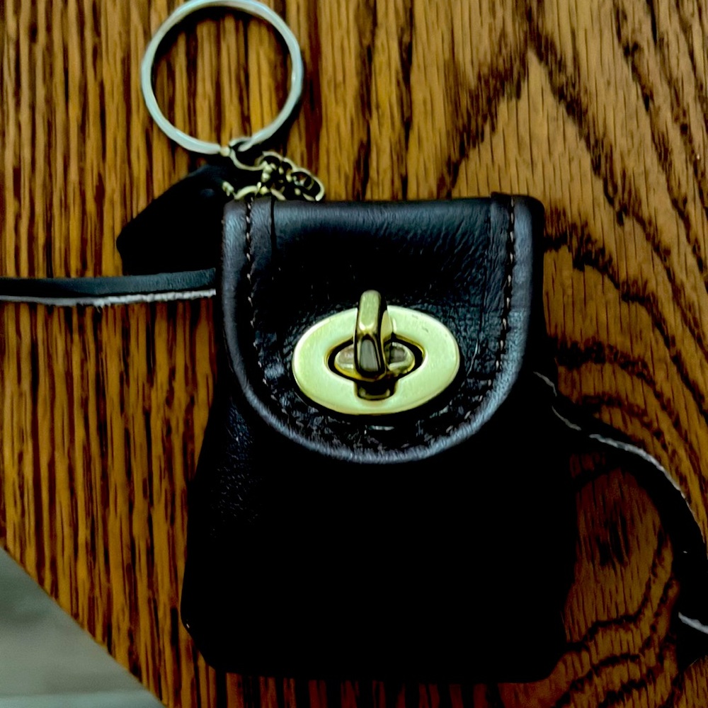 Coach Small Folding Tote Keychain